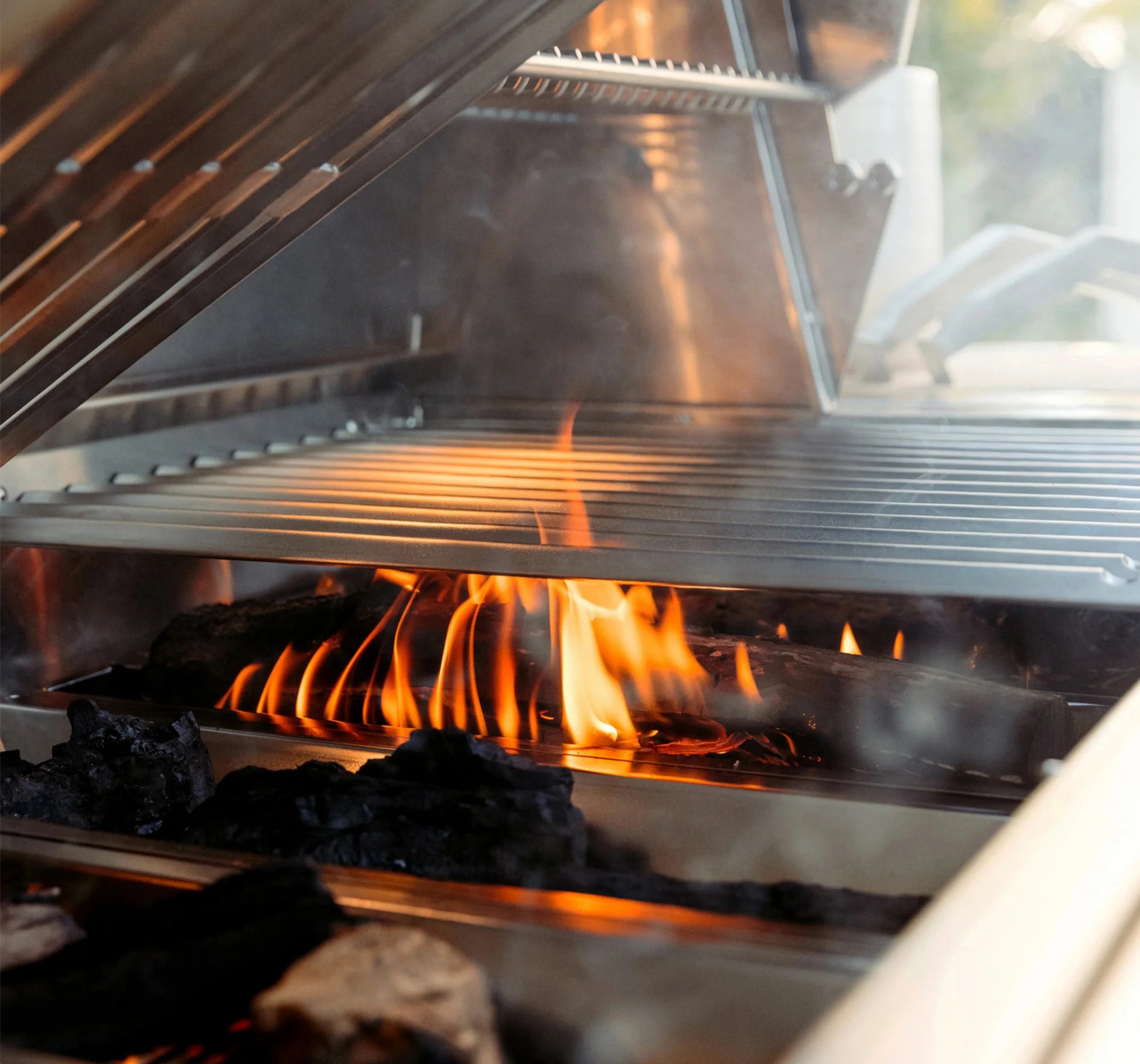 American Made Grills Muscle 36 Inch Built-In Hybrid Gas Grill