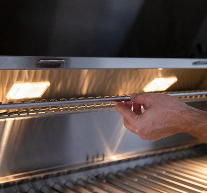 American Made Grills Muscle 36 Inch Built-In Hybrid Gas Grill