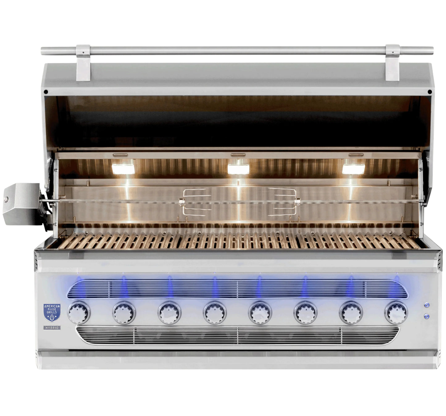 American Made Grills Muscle 54 Inch Built-In Hybrid Gas Grill