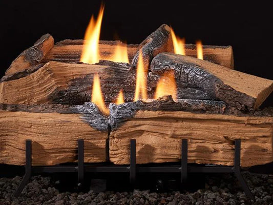 Majestic Monessen Mezmer Split 18" Log Set for Lumonessen Vent Free Burner