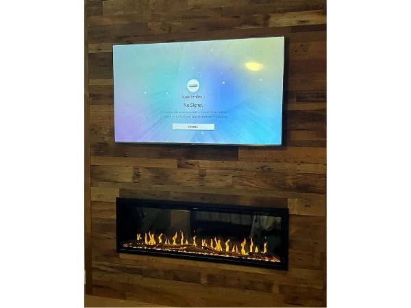 Modern Flames Orion Slim 60" Heliovision Built-in/Wall Mounted Virtual Linear Electric Fireplace