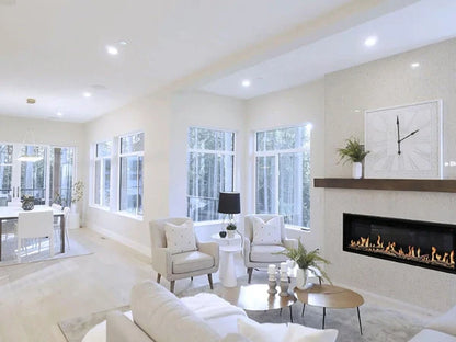 Modern Flames Orion Slim 60" Heliovision Built-in/Wall Mounted Virtual Linear Electric Fireplace