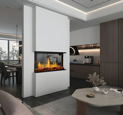 Modern Flames Nova Clear 48-Inch See-Through Electric Fireplace