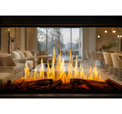 Modern Flames Nova Clear 48-Inch See-Through Electric Fireplace