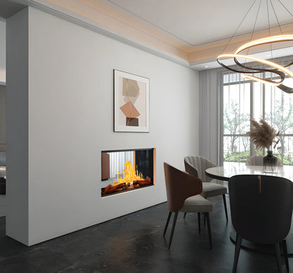 Modern Flames Nova Clear 48-Inch See-Through Electric Fireplace