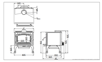 Osburn 2000 Wood Stove OB02015
