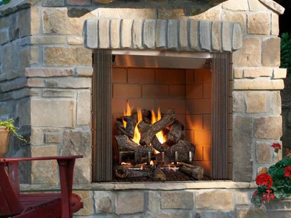 Castlewood 42" Traditional Outdoor Wood Burning Fireplace
