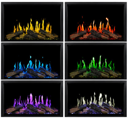 Modern Flames Orion V2 Traditional 26" Heliovision Virtual Smart Built-In Electric Fireplace Insert