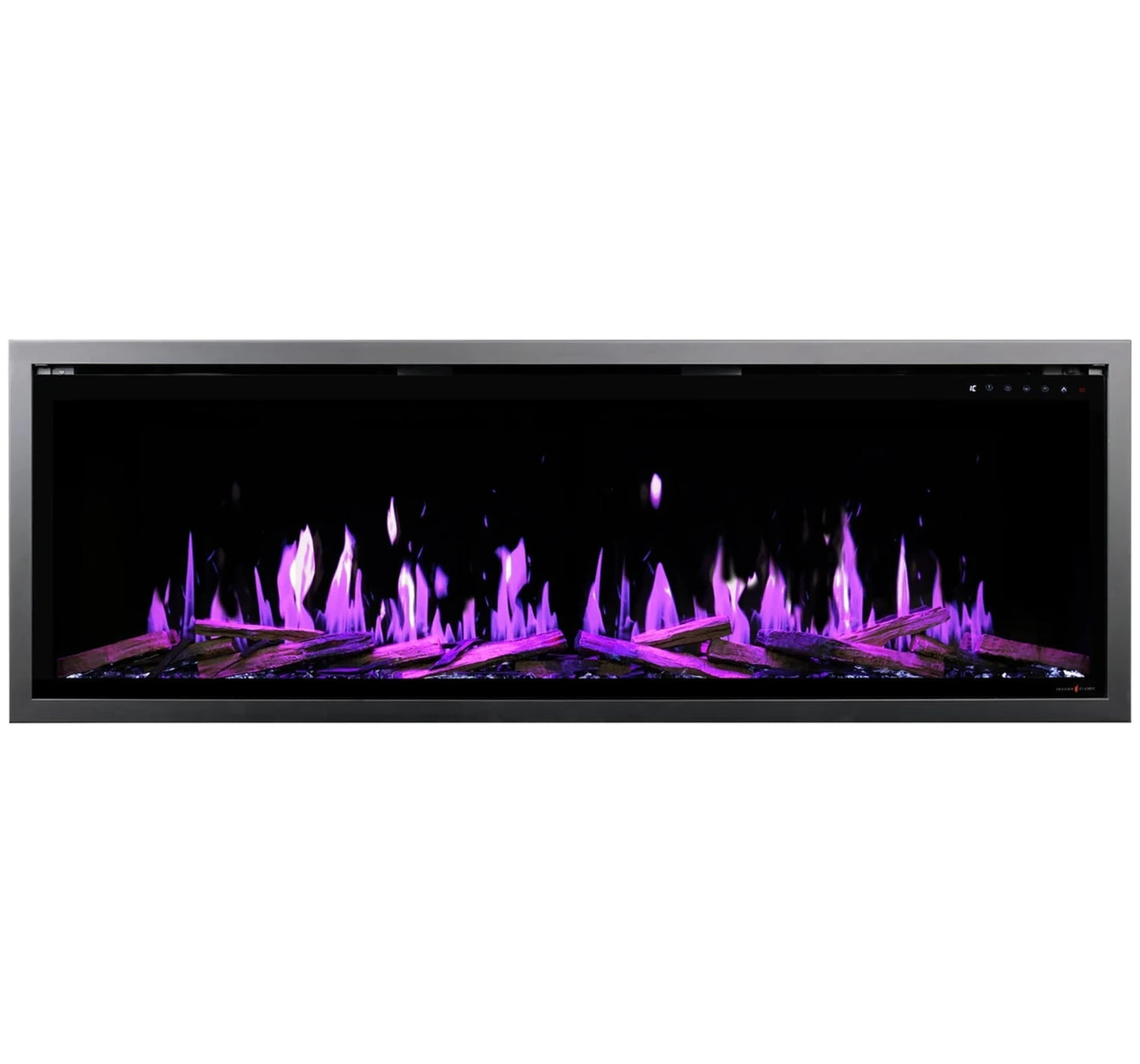 Modern Flames Orion V2 Slim 100" Heliovision Virtual Smart Built-In Electric Fireplace