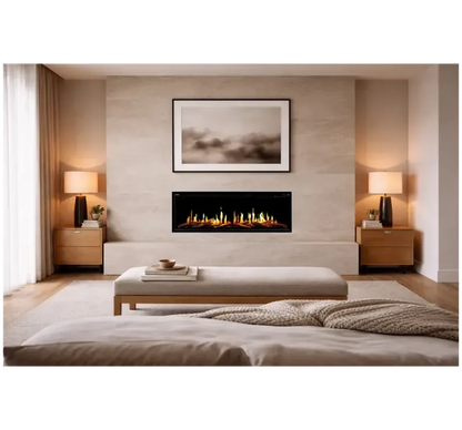 Modern Flames Orion V2 Slim 100" Heliovision Virtual Smart Built-In Electric Fireplace