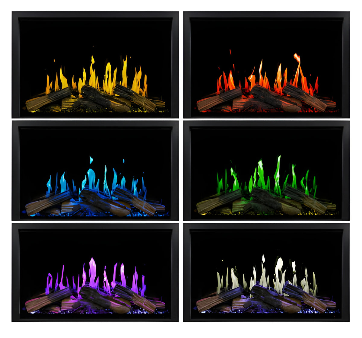 Modern Flames Orion Traditional 36" Heliovision Built-in Virtual Electric Fireplace Insert