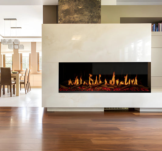 Modern Flames Orion Multi 52" Heliovision Built-in/Wall Mounted Virtual Linear Electric Fireplace