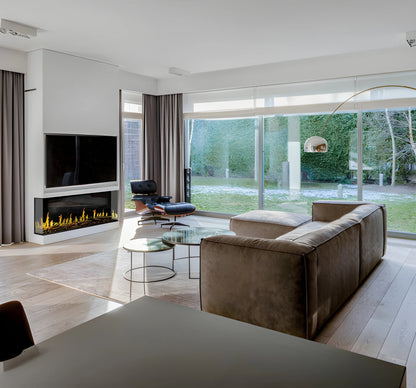 Modern Flames Orion Multi 76" Heliovision Built-in/Wall Mounted Virtual Linear Electric Fireplace