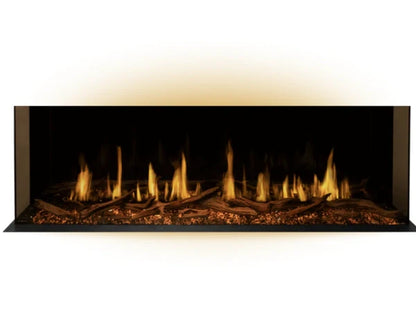 Modern Flames Orion Multi 76" Heliovision Built-in/Wall Mounted Virtual Linear Electric Fireplace