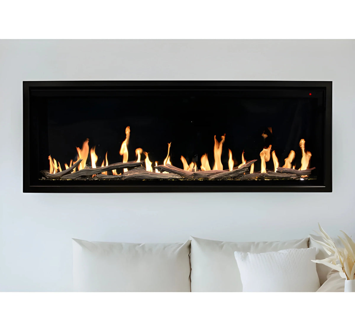 Modern Flames Orion Slim 52" Heliovision Built-in/Wall Mounted Virtual Linear Electric Fireplace