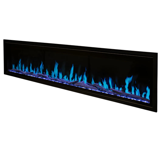 Modern Flames Orion Slim 52" Heliovision Built-in/Wall Mounted Virtual Linear Electric Fireplace