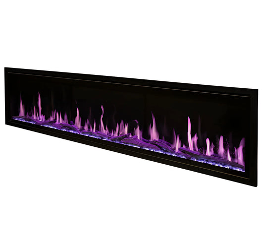 Modern Flames Orion Slim 60" Heliovision Built-in/Wall Mounted Virtual Linear Electric Fireplace
