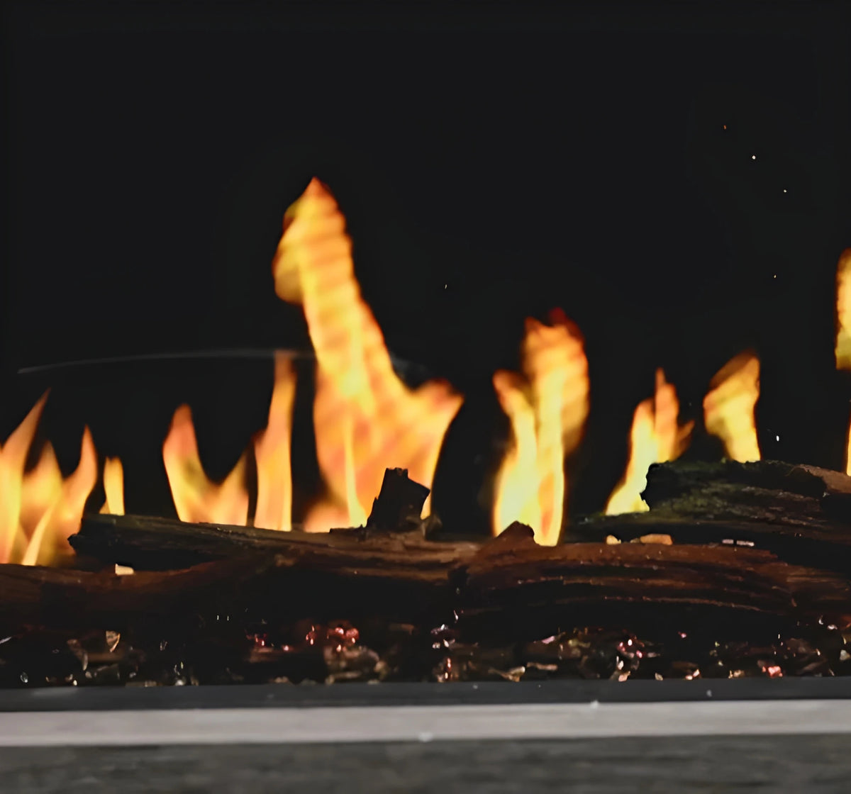 Modern Flames Orion Slim 52" Heliovision Built-in/Wall Mounted Virtual Linear Electric Fireplace