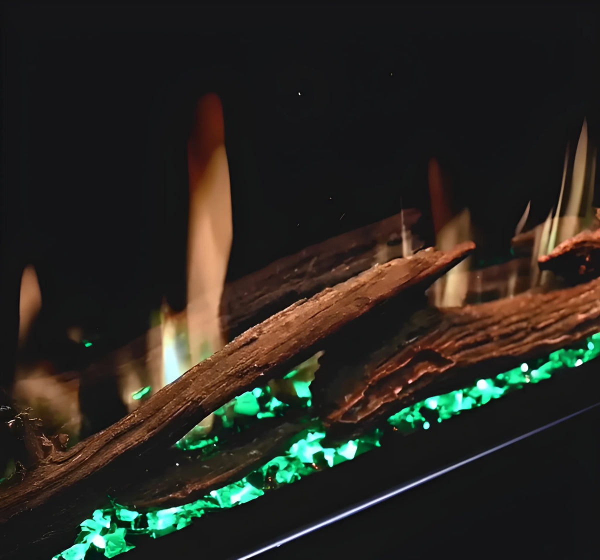 Modern Flames Orion Slim 52" Heliovision Built-in/Wall Mounted Virtual Linear Electric Fireplace