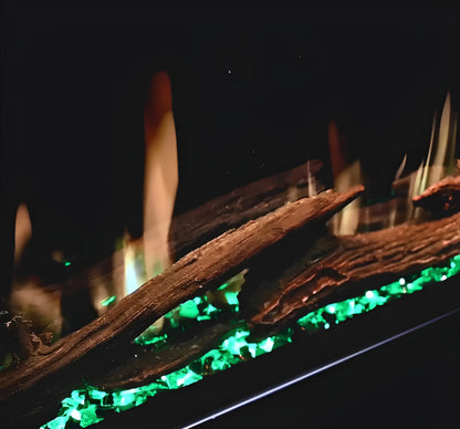 Modern Flames Orion Slim 52" Heliovision Built-in/Wall Mounted Virtual Linear Electric Fireplace