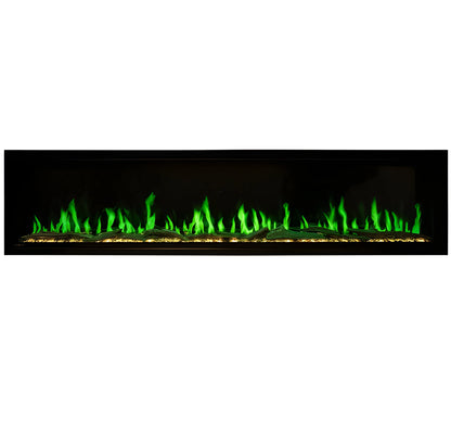 Modern Flames Orion Slim 52" Heliovision Built-in/Wall Mounted Virtual Linear Electric Fireplace