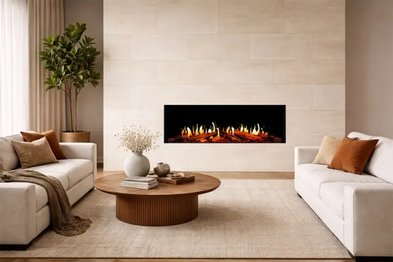 Modern Flames Orion V2 Multi 60" Heliovision Virtual Smart Built-In Electric Fireplace