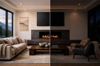 Modern Flames Orion V2 Multi 60" Heliovision Virtual Smart Built-In Electric Fireplace