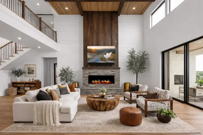 Modern Flames Orion V2 Multi 76" Heliovision Virtual Smart Built-In Electric Fireplace