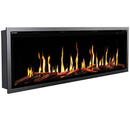 Modern Flames Orion V2 Slim 76" Heliovision Virtual Smart Built-In Electric Fireplace