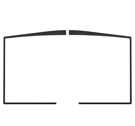 Osburn Door Overlay – Black for Stratford Wood Fireplace OA10610