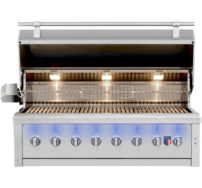 American Made Grills Ovation Built-In Hybrid Gas Grill