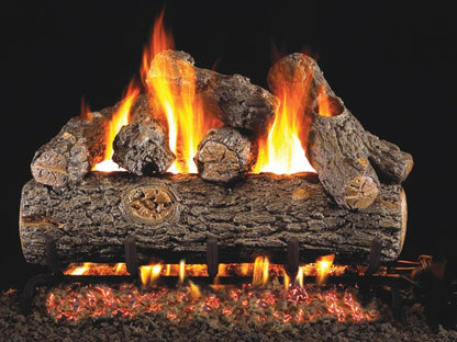 Real Fyre Golden Oak Designer Plus 42" Vented Gas Log Set