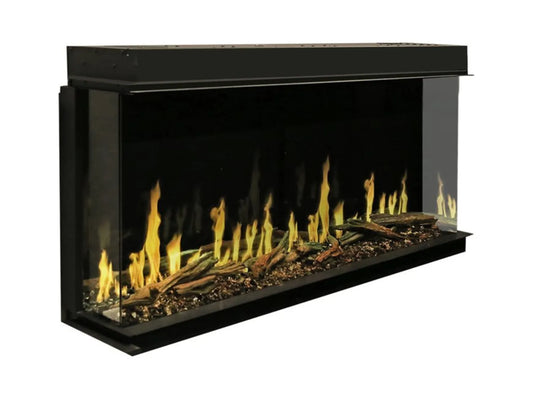 Modern Flames Orion Multi 120" Heliovision Built-in/Wall Mounted Virtual Linear Electric Fireplace