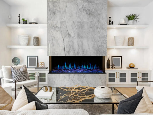 Modern Flames Orion Multi 52" Heliovision Built-in/Wall Mounted Virtual Linear Electric Fireplace