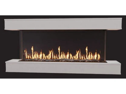 Modern Flames Ready to Finish Studio Suite Premium Wall Mounted Cabinet for 44" Landscape Pro Multi Fireplace