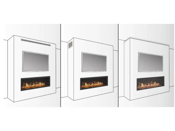 Majestic 32" Passive Heat Vent Trim Kit for Front Discharge