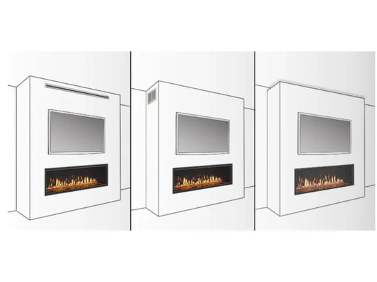 Majestic 32" Passive Heat Vent Trim Kit for Front Discharge