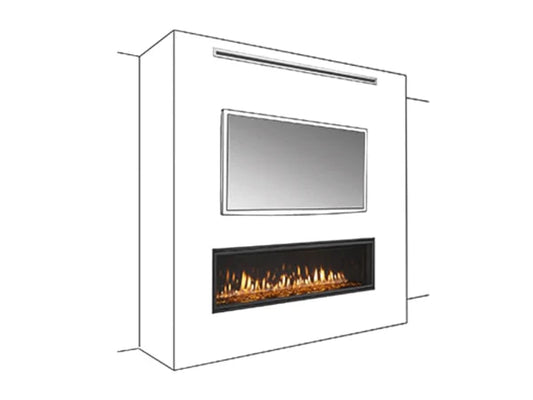 Majestic PHFR-MCE-60 Ducted Passive Heat Kit for Front Discharge
