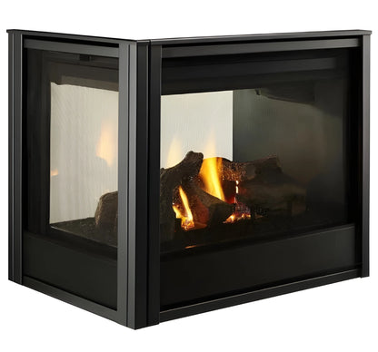 Majestic Pier 36" Traditional Multi-Sided Top/Rear Direct Vent Gas Fireplace with IntelliFire Touch Ignition System