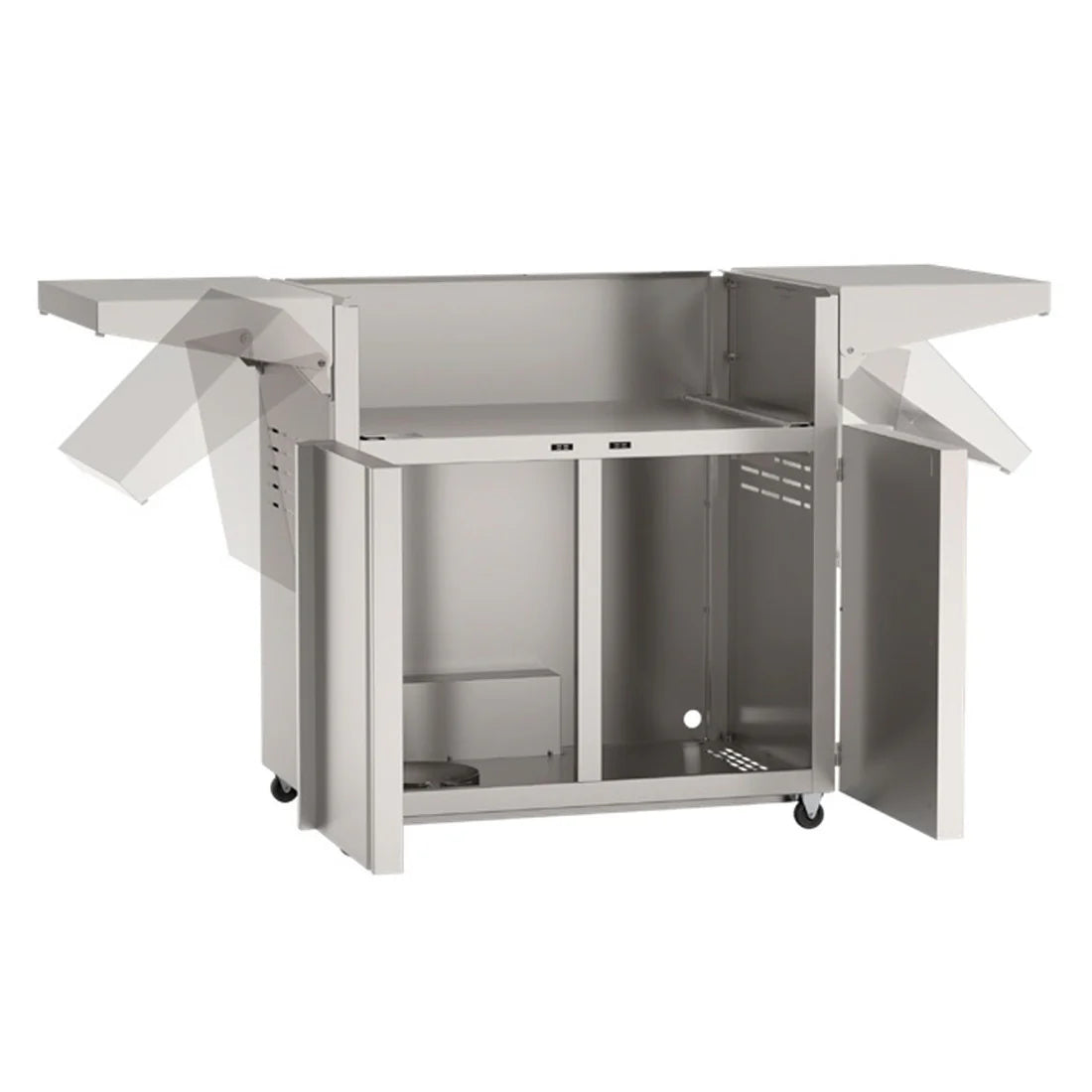 AOG L-Series 24" 2-Burner Portable Gas Grill with Backburner and Rotisserie Kit