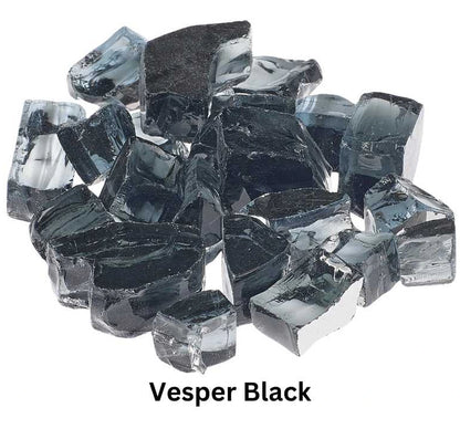 Grand Canyon Athena 1/2 Inch Indoor/Outdoor Reflective Crushed Fire Glass