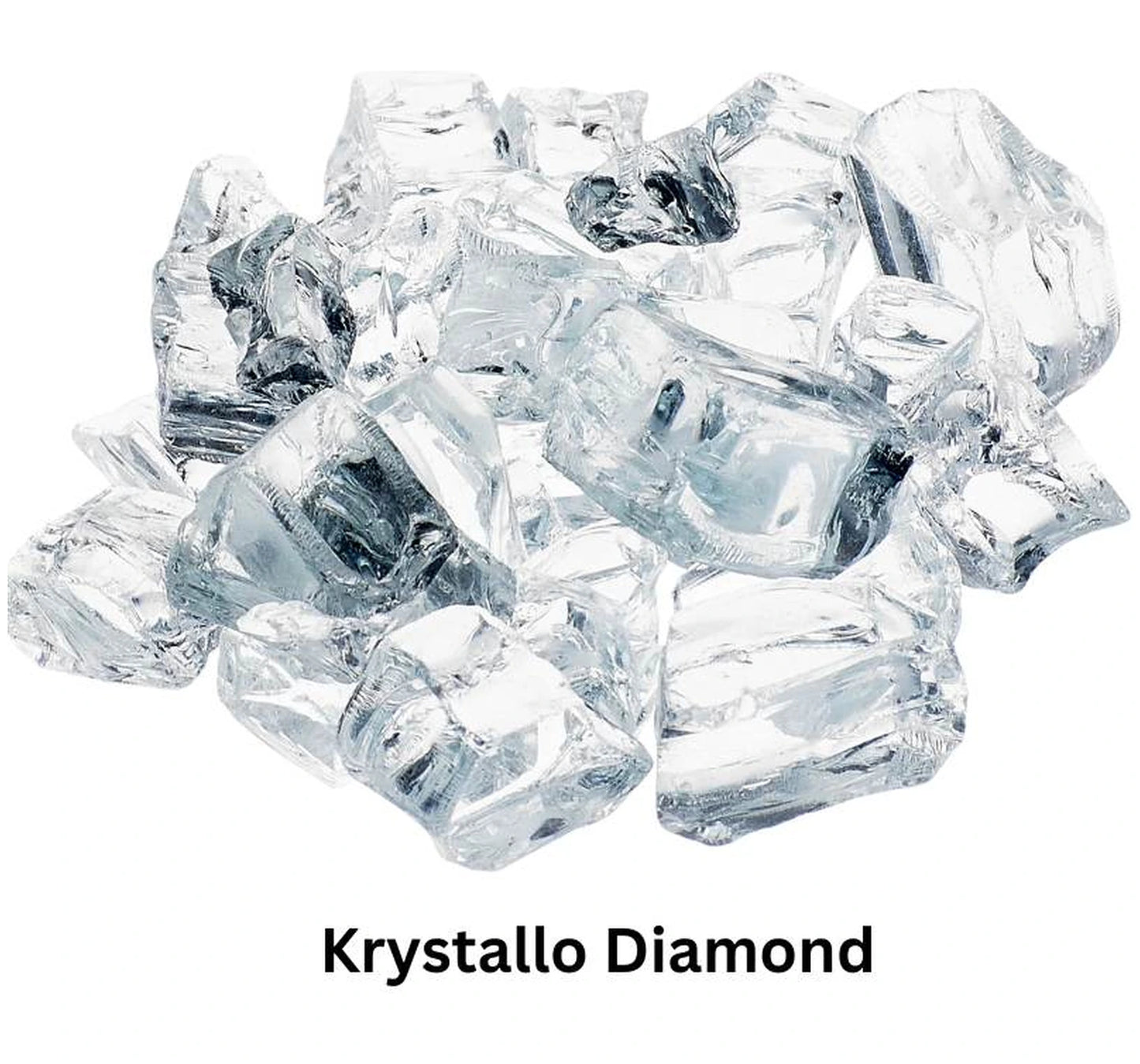 Grand Canyon Athena 1/2 Inch Indoor/Outdoor Reflective Crushed Fire Glass