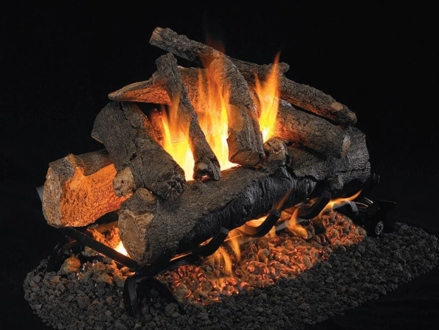 Real Fyre Designer Series 24" American Oak See-Thru Vented Gas Logs