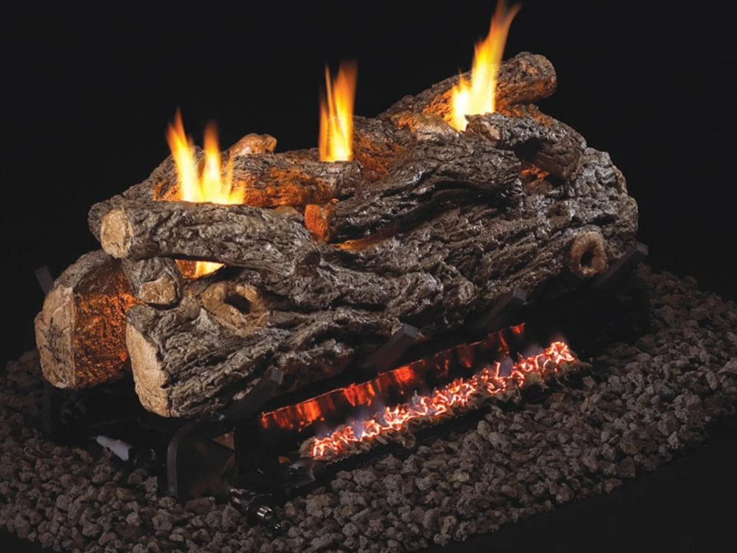 Real Fyre 20" Golden Oak Designer Vent-Free Gas Log Set