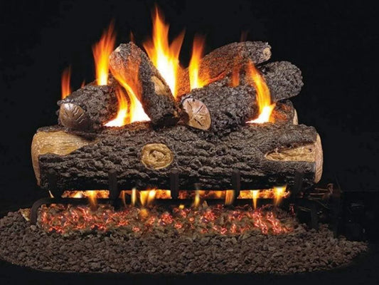 Real Fyre Designer 30" Direct Vent Woodland Oak Gas Log Set