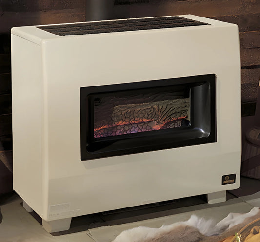 Empire Heater 65" Hydraulic Thermostat Control Natural Gas Visual Flame Room Heater With Blower