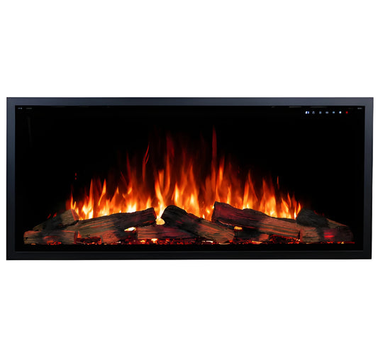 Modern Flames Redstone V2 Linear 53 Inch Built In Electric Fireplace