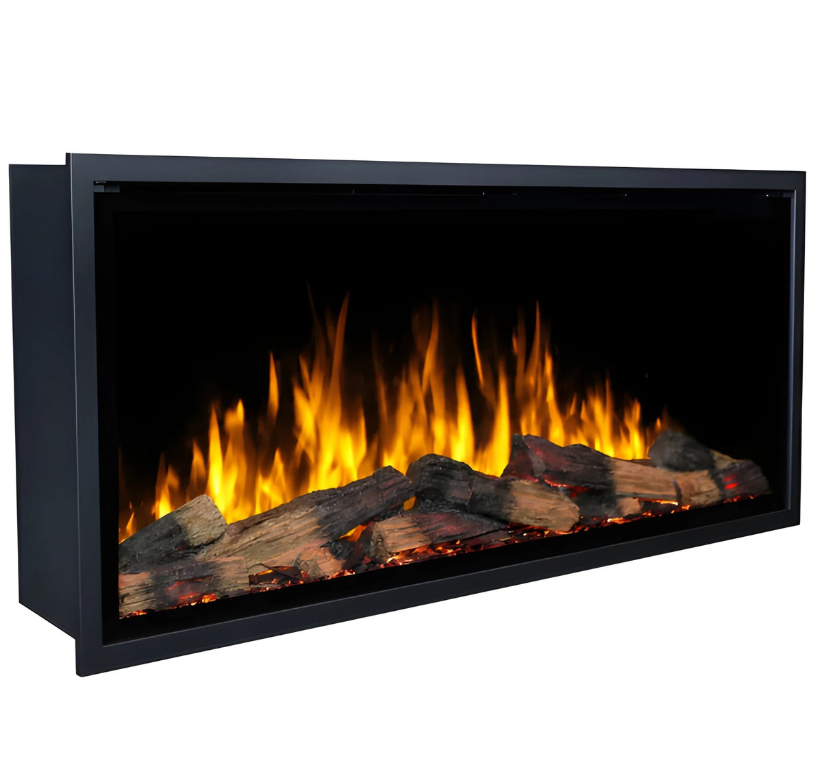 Modern Flames Redstone V2 Linear 53 Inch Built In Electric Fireplace