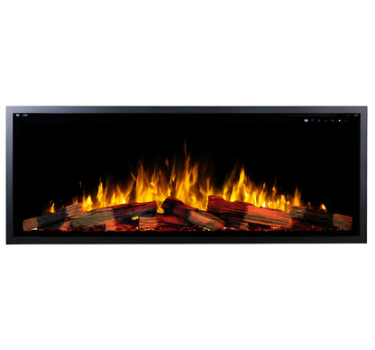 Modern Flames Redstone V2 Linear 53 Inch Built In Electric Fireplace