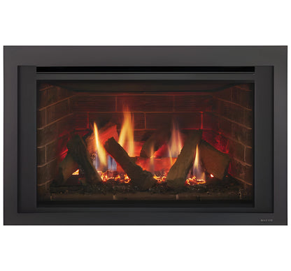 Majestic Ruby 30 to 35 Inch Traditional Direct Vent Natural/Propane Gas Fireplace Insert with IntelliFire Touch Ignition System